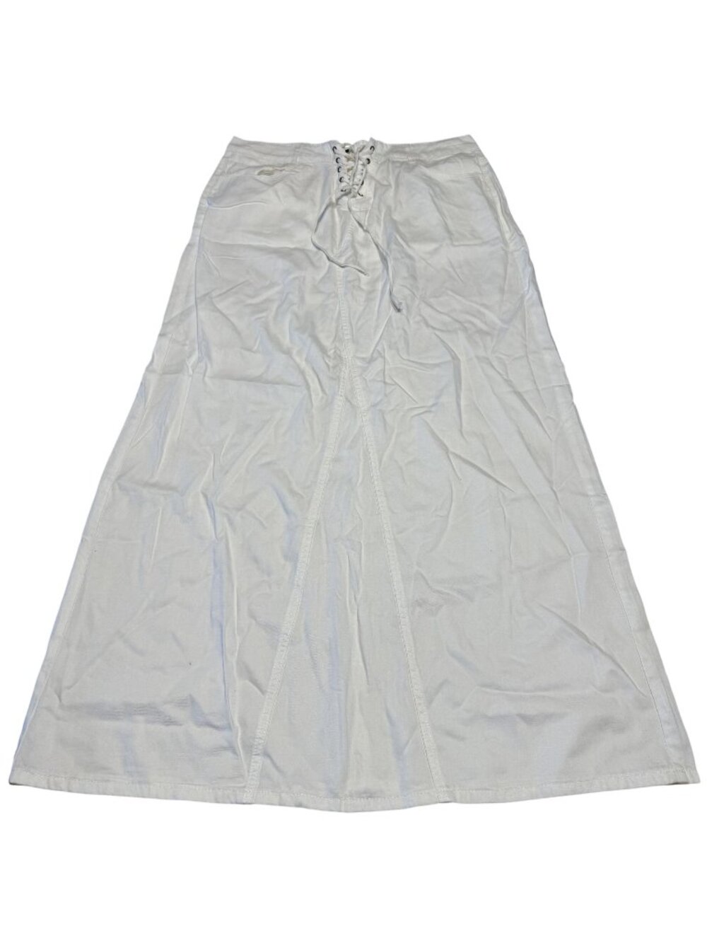 NWT Lioness Palmer Porcelain White Midi Skirt Women's XX-Small XXS